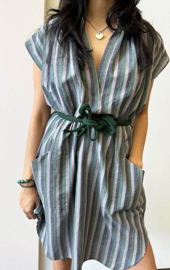  Two 튜닉 투 포켓  멀티 스트라이프 - OTHER BRANDS