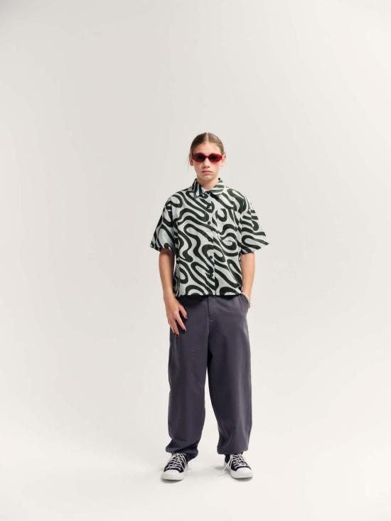  [키즈] Main Story 트레이닝/조거 팬츠 키즈 메인 스토리 커브드   아이언 - OTHER BRANDS