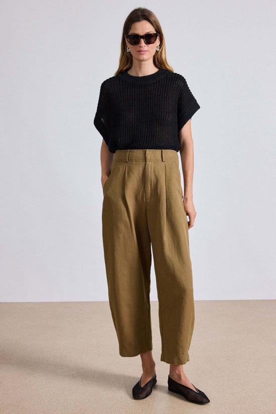  어피스 어파트 크롭 팬츠 어피스 아파트 바리 - APIECE APART