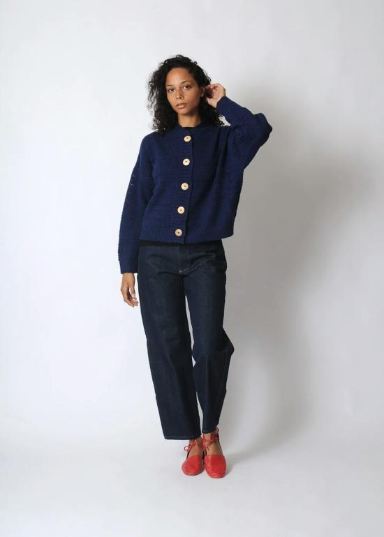  미셀라 그렉 데님 팬츠 미카엘라 그렉 패널 진 인디고 - MICAELA GREG