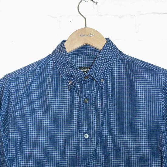  Steven Alan 긴팔 셔츠 스티븐 앨런 대학 셔츠 - STEVEN ALAN