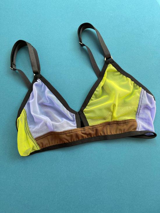  Bully Boy 브라 불리 보이 브릭 키홀 무선  피/퍼플/코코아 - OTHER BRANDS