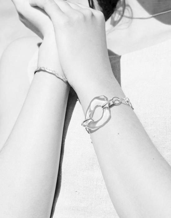  클레드 팔찌 클리프 브레이슬릿 스털링 실버 - CLED