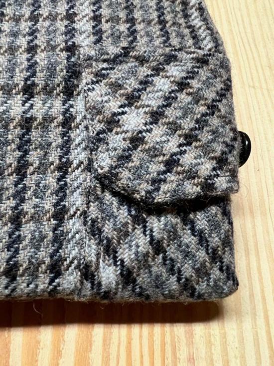  Product of Bob Scales 긴팔 셔츠 Bob Scales의 울 하운드투스 체크무늬 작업 - OTHER BRANDS