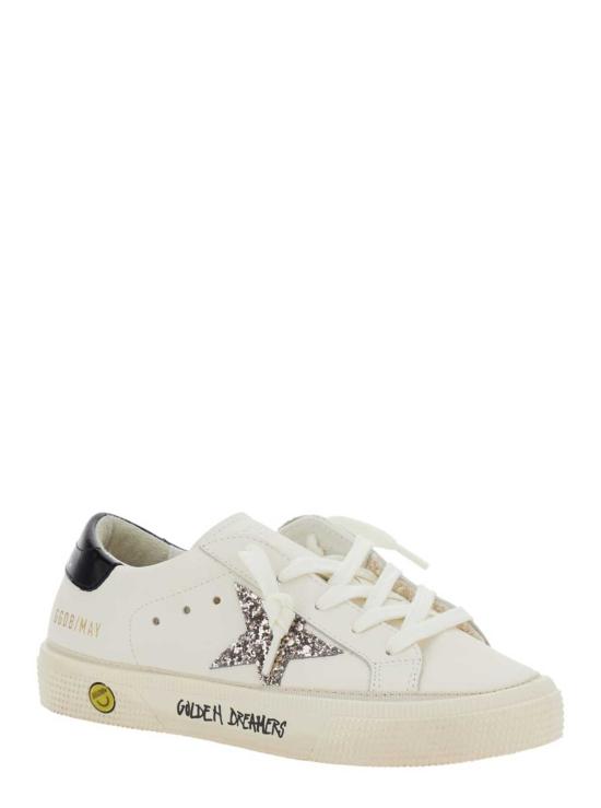  [키즈] 골든구스 스니커즈 골든 구스 메이 키즈 스니커즈 화이트 - GOLDEN GOOSE