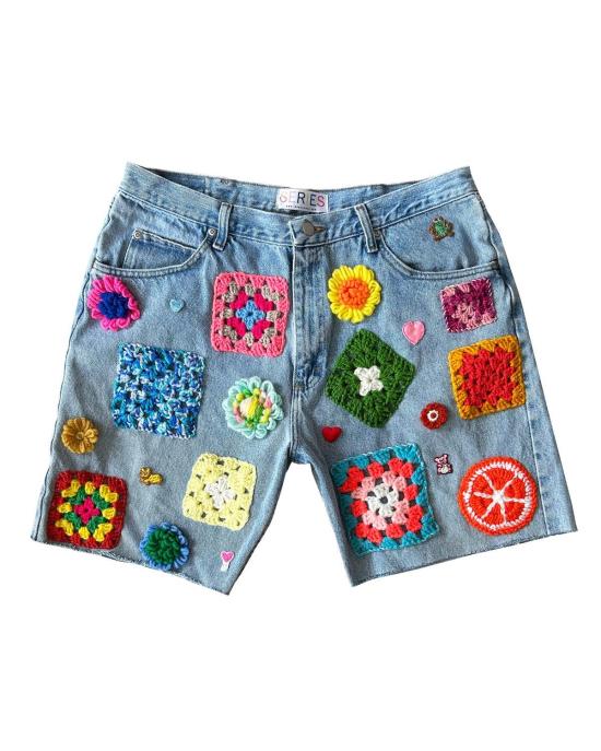  더 시리즈 뉴욕 데님 숏팬츠 시리즈 Ny Granny Shorts Blue