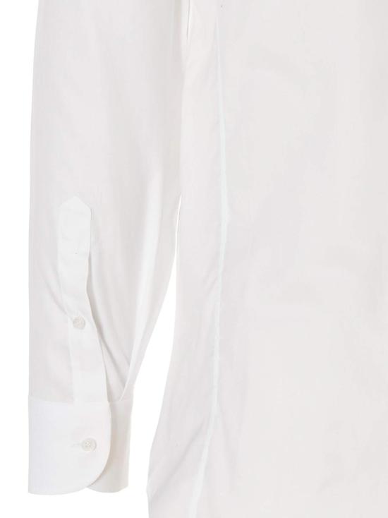  구찌 긴팔 셔츠 자수 로고  화이트 - GUCCI