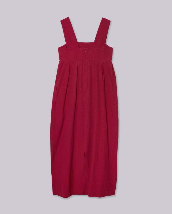  사야카 다비스 뉴욕 롱 원피스 사야카 데이비스 뉴욕 두꺼운 스트랩 드레스 체리 - SAYAKA DAVIS NEW YORK