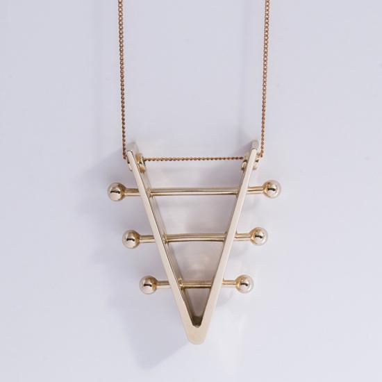  메탈렙시스 프로젝트 목걸이/팬던트 사운드보드 목걸이 고광택 청동