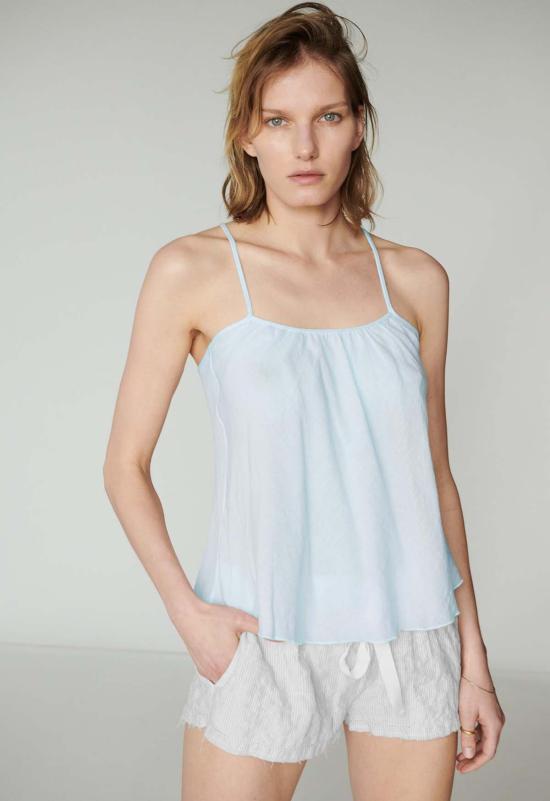  Loup Charmant 민소매 티셔츠 루프 샤르망 스쿱 탱크 화이트