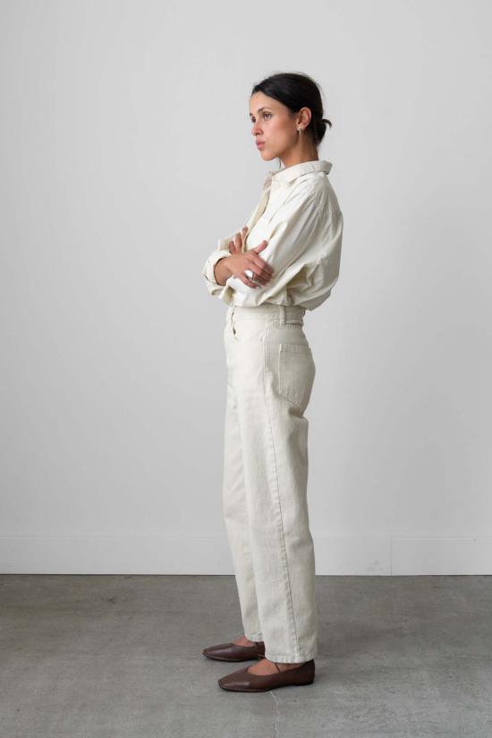  왈츠 데님 팬츠 캐럿 진 - WALTZ