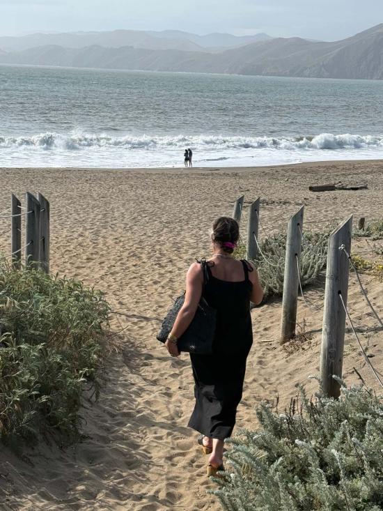  Happy French Gang 롱 원피스 해피 프렌치 갱 오로르 드레스 블랙 - HAPPY FRENCH GANG