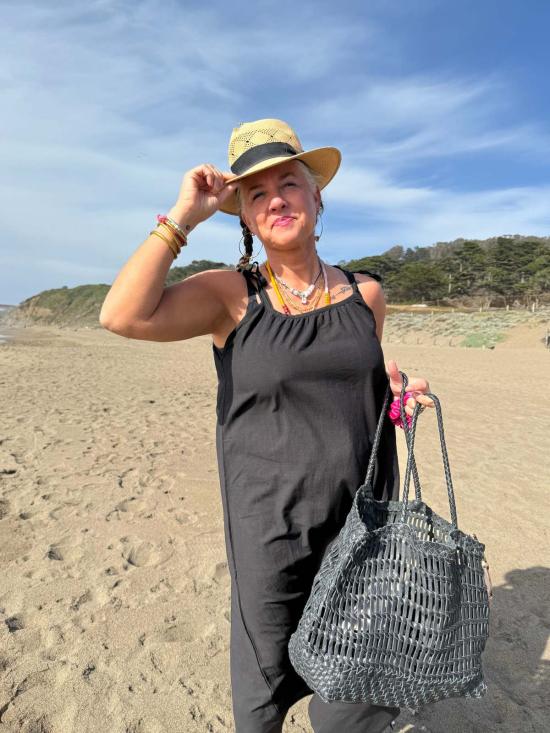  Happy French Gang 롱 원피스 해피 프렌치 갱 오로르 드레스 블랙