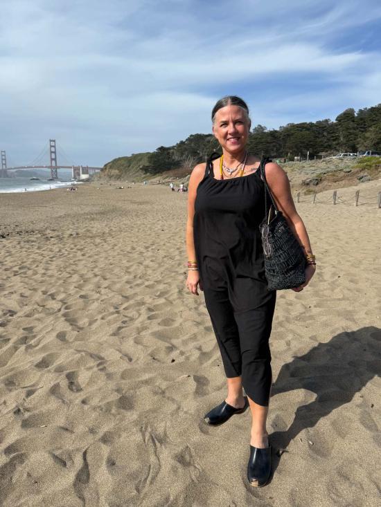  Happy French Gang 롱 원피스 해피 프렌치 갱 오로르 드레스 블랙 - HAPPY FRENCH GANG