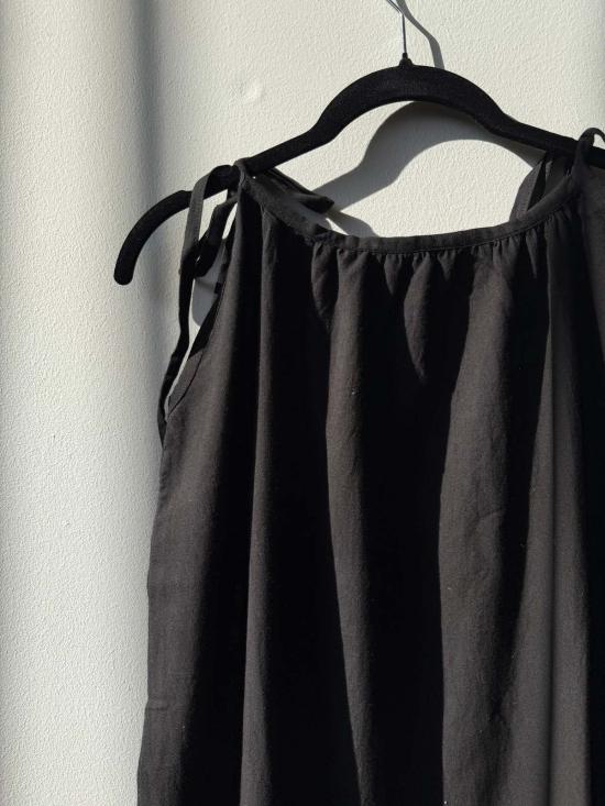  Happy French Gang 롱 원피스 해피 프렌치 갱 오로르 드레스 블랙 - HAPPY FRENCH GANG