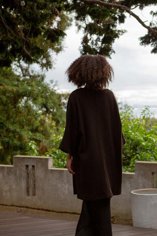  에리카 타노브 코트 에리카 타노프 클라이드 알파카 울 - ERICA TANOV