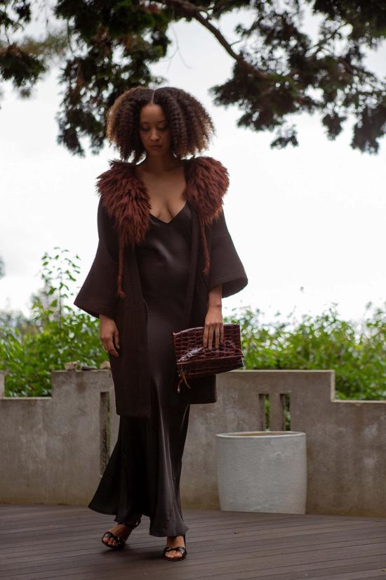  에리카 타노브 코트 에리카 타노프 클라이드 알파카 울 - ERICA TANOV