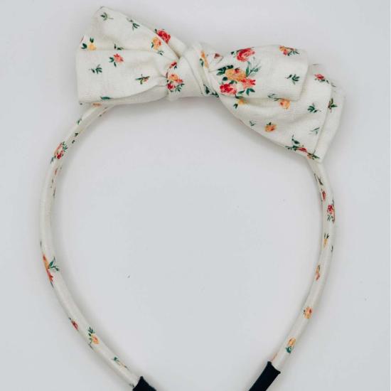  [키즈] Piper&Cloth 헤어 액세서리 키즈 파이퍼앤클로스 쓰리 리틀 보우 헤어밴드 헤리티지 블룸 - PIPER&CLOTH