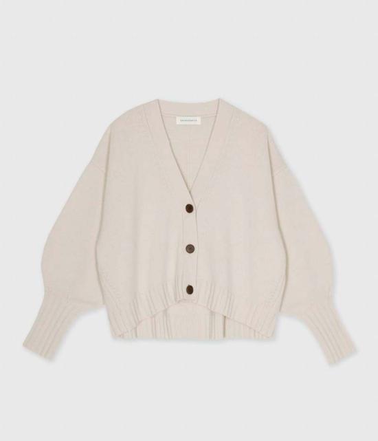  사야카 다비스 뉴욕 가디건 사야카 데이비스 뉴욕 벌룬 슬리브  (밀색) - SAYAKA DAVIS NEW YORK