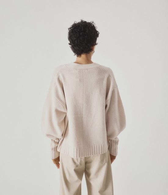  사야카 다비스 뉴욕 가디건 사야카 데이비스 뉴욕 벌룬 슬리브  (밀색) - SAYAKA DAVIS NEW YORK