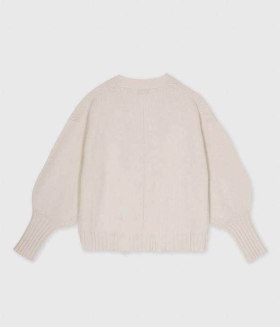  사야카 다비스 뉴욕 가디건 사야카 데이비스 뉴욕 벌룬 슬리브  (밀색) - SAYAKA DAVIS NEW YORK