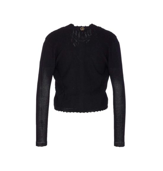  트윈셋 가디건 니트 트윈 세트 블랙 - TWINSET