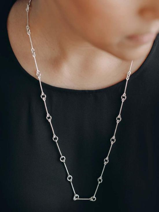  만시 목걸이/팬던트 마안시 인피니티 체인 목걸이 - MAANCY