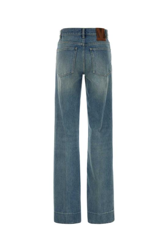  발렌티노 가라바니 데님 팬츠 데님 진 미디엄 블루 데님 - VALENTINO GARAVANI