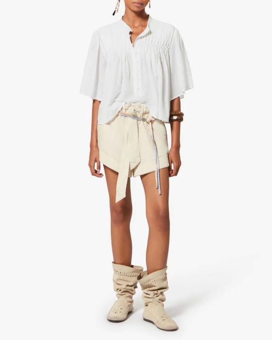  이자벨마랑 블라우스 이자벨 마랑 데스티니 탑 화이트