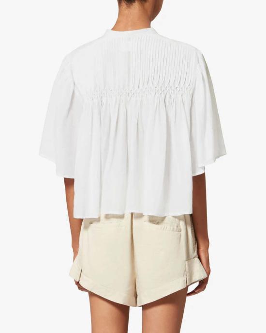  이자벨마랑 블라우스 이자벨 마랑 데스티니 탑 화이트 - ISABEL MARANT