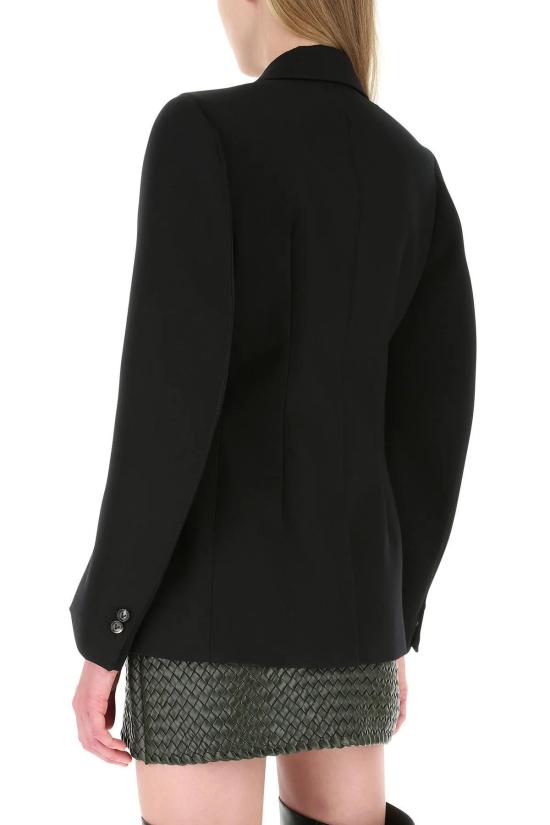  보테가베네타 수트 자켓 보테가 베네타 울 블레이저 블랙 - BOTTEGA VENETA