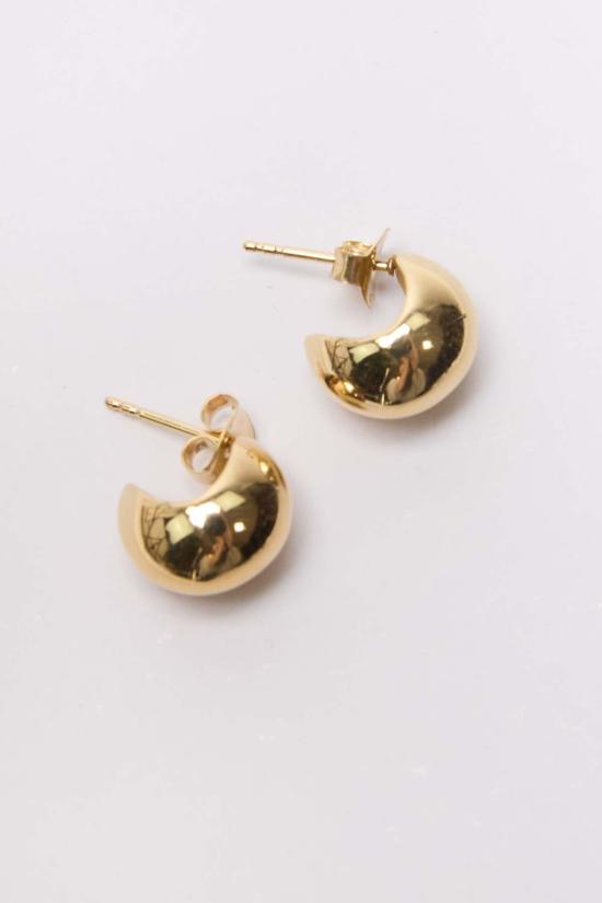  컴플리티드 웍스 이어링 Completedworks 커브  (18캐럿 금도금)