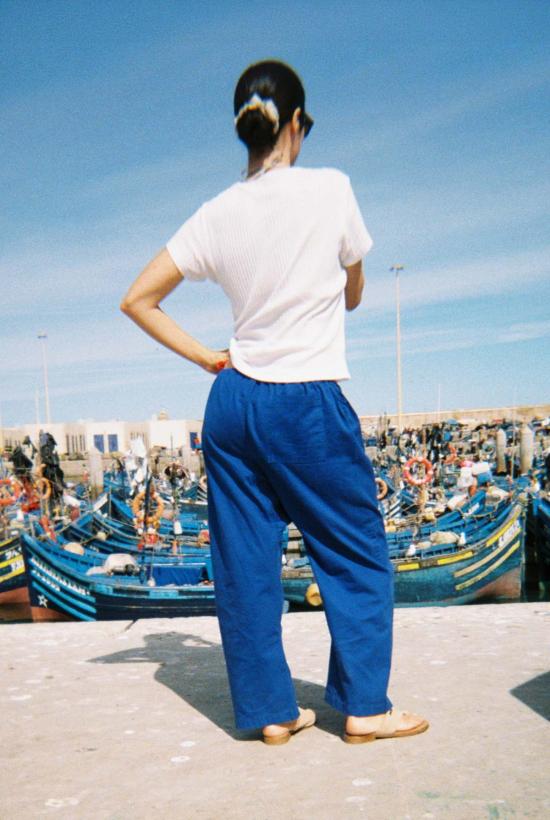  질 로드리게즈 스트레이트 팬츠 길 로드리게스 루 팬트 - GIL RODRIGUEZ