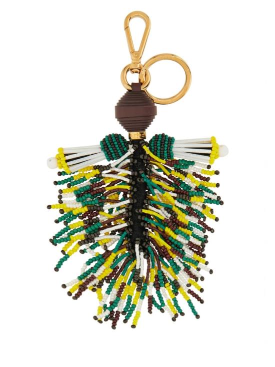  에트로 키링 참 장식, 꼬마 남자와 앞머리가 있는 멀티컬러 참 - ETRO