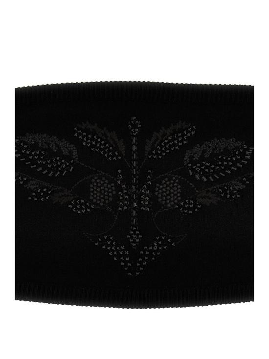  막스마라 민소매 티셔츠 막스 마라 코뮌 탑 블랙 - MAX MARA