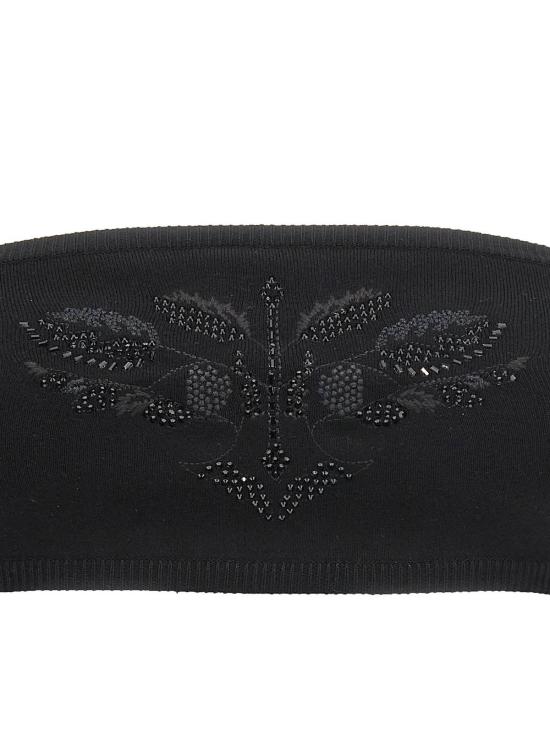  막스마라 민소매 티셔츠 막스 마라 코뮌 탑 블랙 - MAX MARA