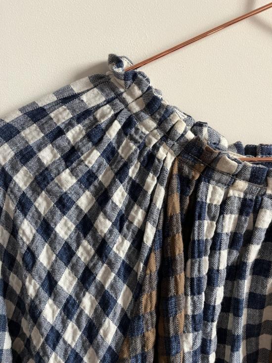  House Dress 미디 원피스 홈드레스 패널 드레스 깅엄 - OTHER BRANDS