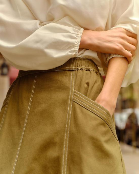  카르톨리나 미디 스커트 앨리스 - CARTOLINA