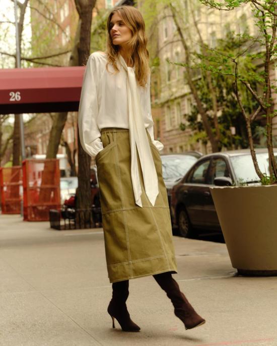  카르톨리나 미디 스커트 앨리스 - CARTOLINA