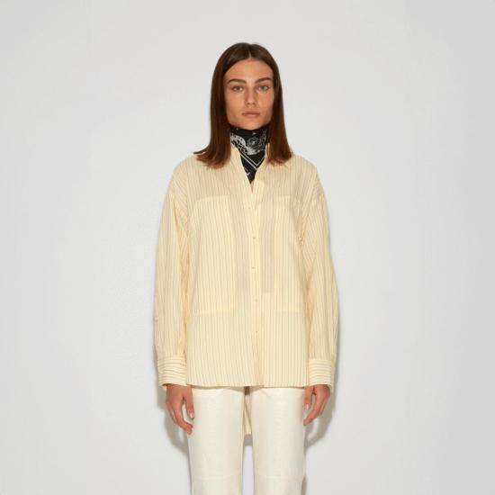  Roseanna 셔츠 Angele 셔츠 허니 스트라이프