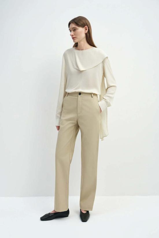  소피 루 블라우스 테아 스카프 넥 탑 에그렛 - SOPHIE RUE