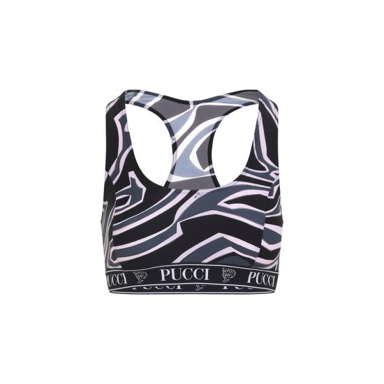  푸찌 브라 푸치  블랙 핑크 - PUCCI