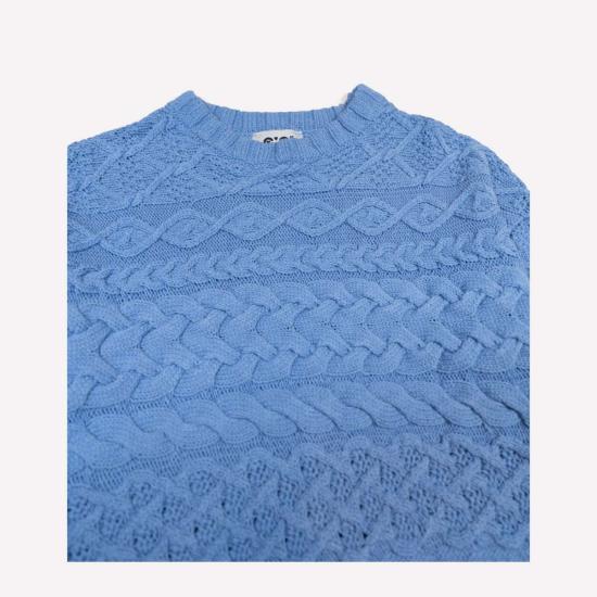  지지 니트웨어 스웨터 케이블 코튼 - GIGI KNITWEAR