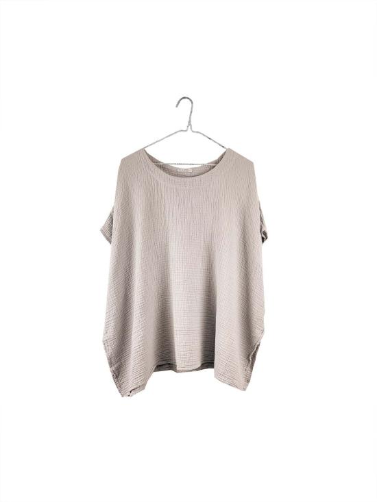  잇이즈웰 LA 블라우스 잇 이즈 웰 L.A. 오가닉 거즈 판초 - IT IS WELL L.A.