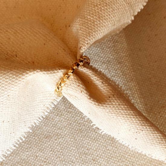  골드파이 반지 골드 피 스택형 스타즈 링 - GOLDFI