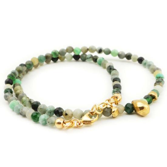  목걸이/팬던트 컬렉션 1304 물방울 모양 에메랄드 목걸이 - OTHER BRANDS