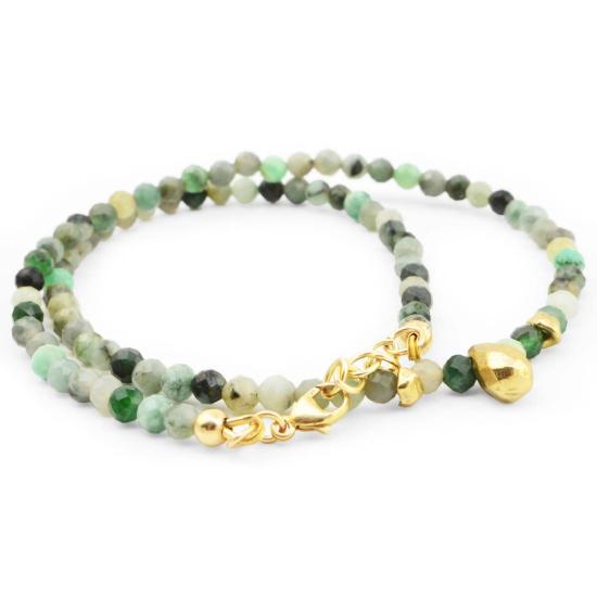  목걸이/팬던트 컬렉션 1304 물방울 모양 에메랄드 목걸이 - OTHER BRANDS