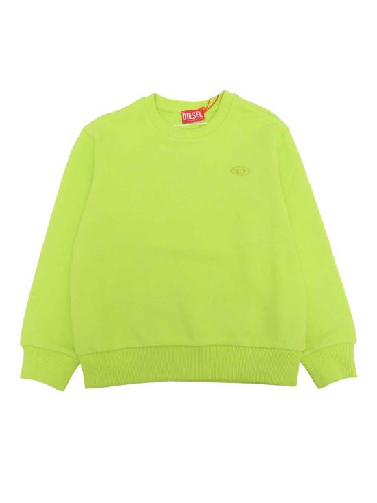  [키즈] 디젤 풀오버 키즈 스웨터 그린