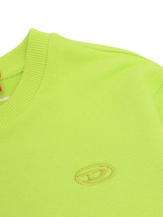  [키즈] 디젤 풀오버 키즈 스웨터 그린 - DIESEL