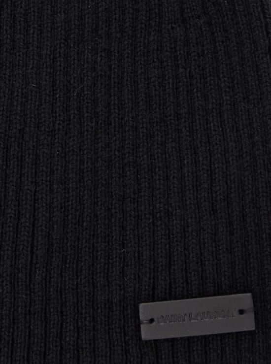  생로랑 모자 비니 블랙 - SAINT LAURENT